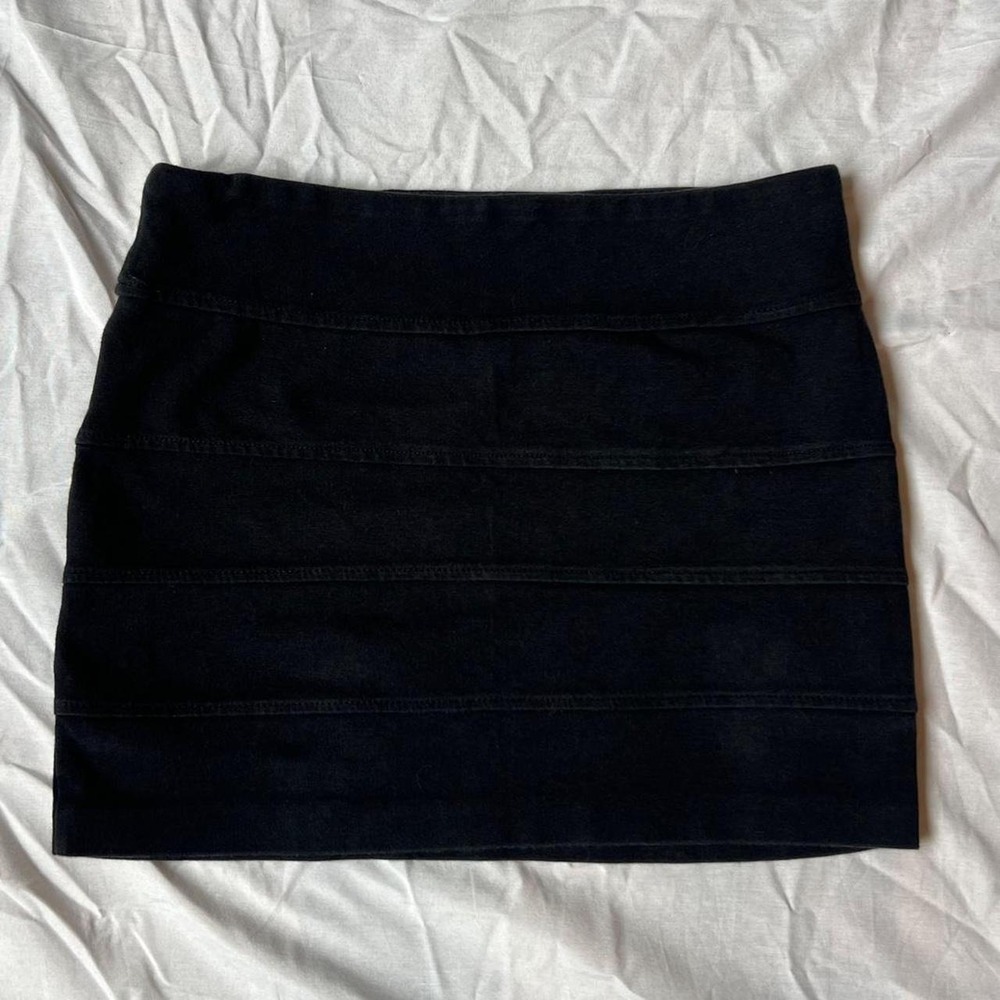 Aéropostale Black Bandage Mini Skirt - Picture 3 of 5